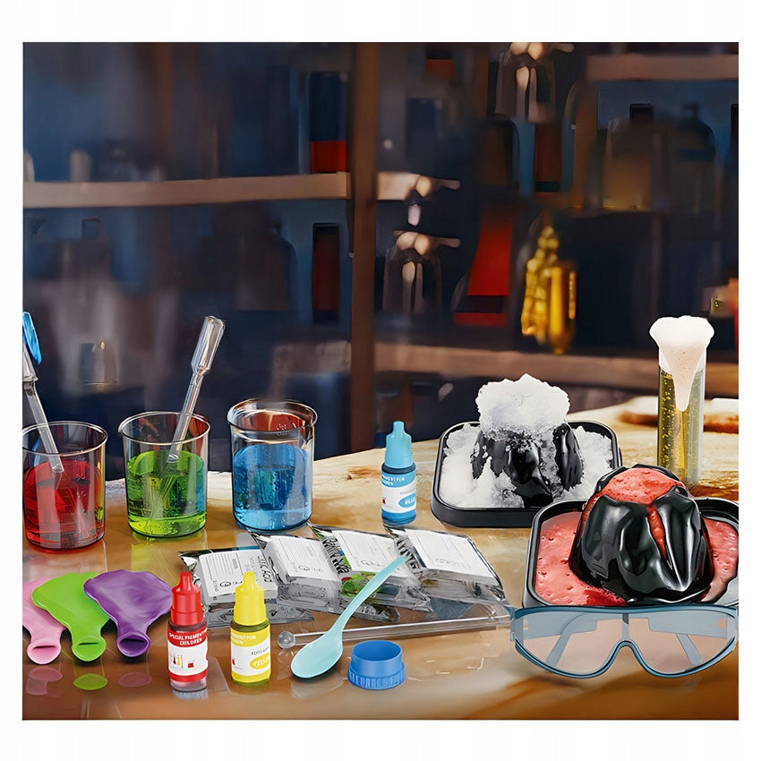 CHEMICAL LABORATORY FOR CHILDREN EXPERIMENTS SMALL CHEMIST VOLCANO SNOW EAN (GTIN) 5906708102709