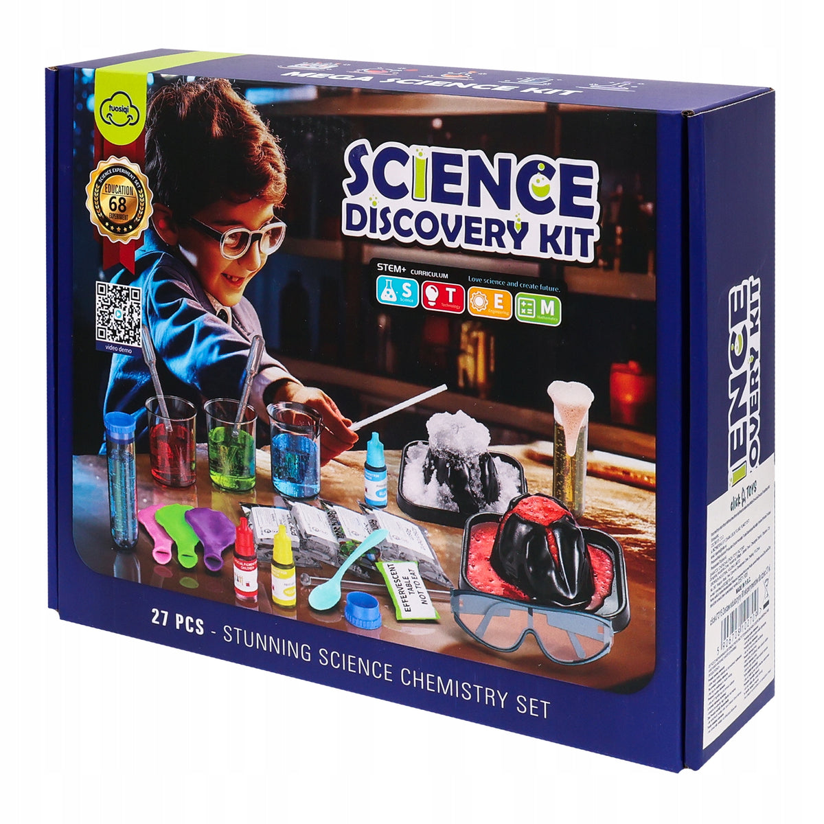 CHEMICAL LABORATORY FOR CHILDREN EXPERIMENTS SMALL CHEMIST VOLCANO SNOW Manufacturer code 7320