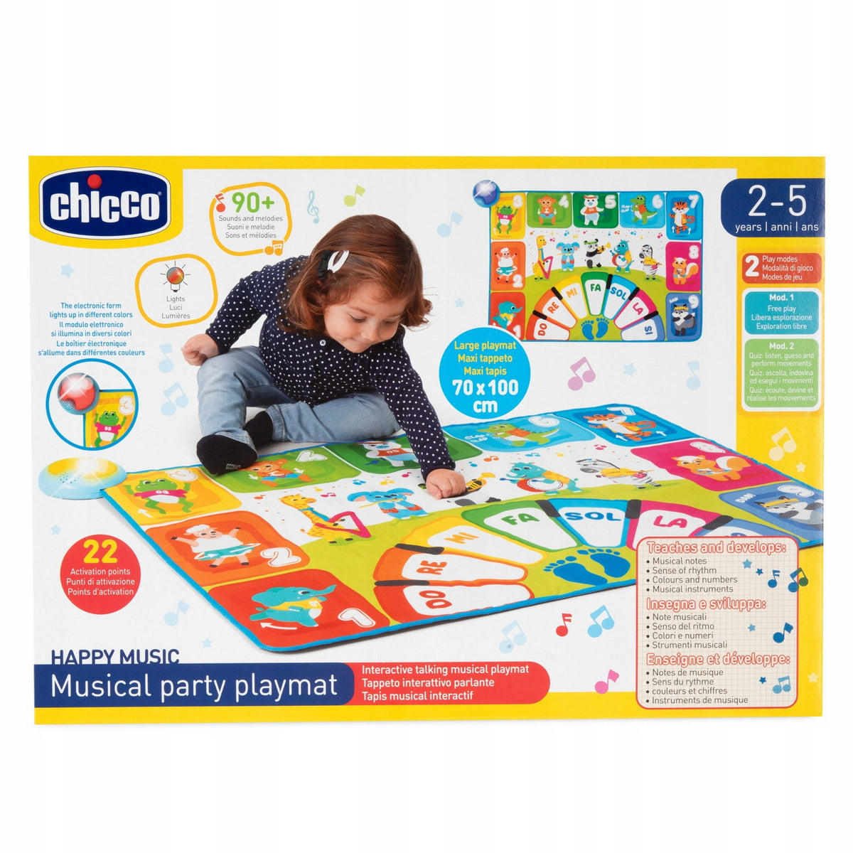 CHICCO Happy Music Educational Mat