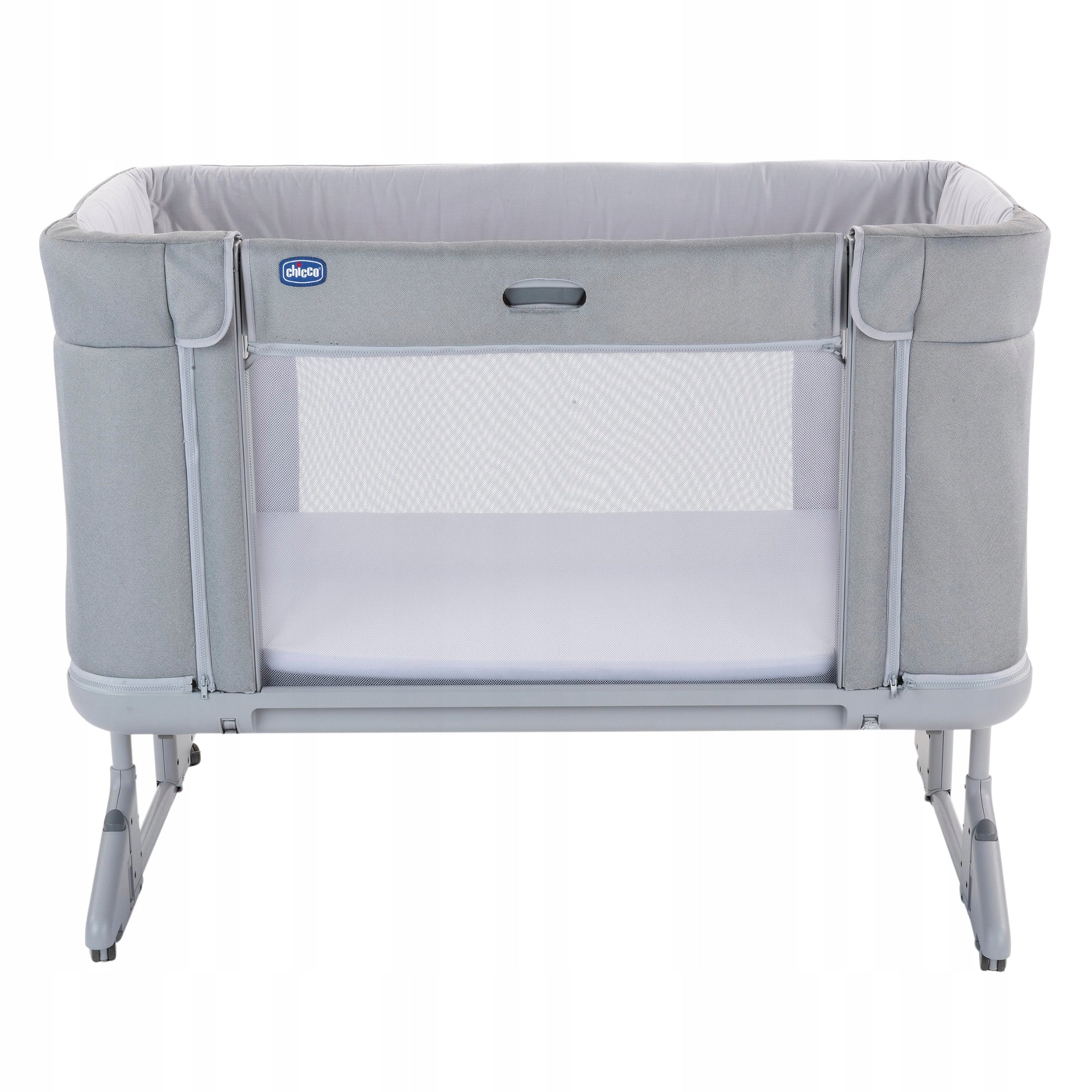 CHICCO NEXT2ME FOREVER ASH GREY CROSS COLLECTION - 3in1 COT Manufacturer code 8058664165056