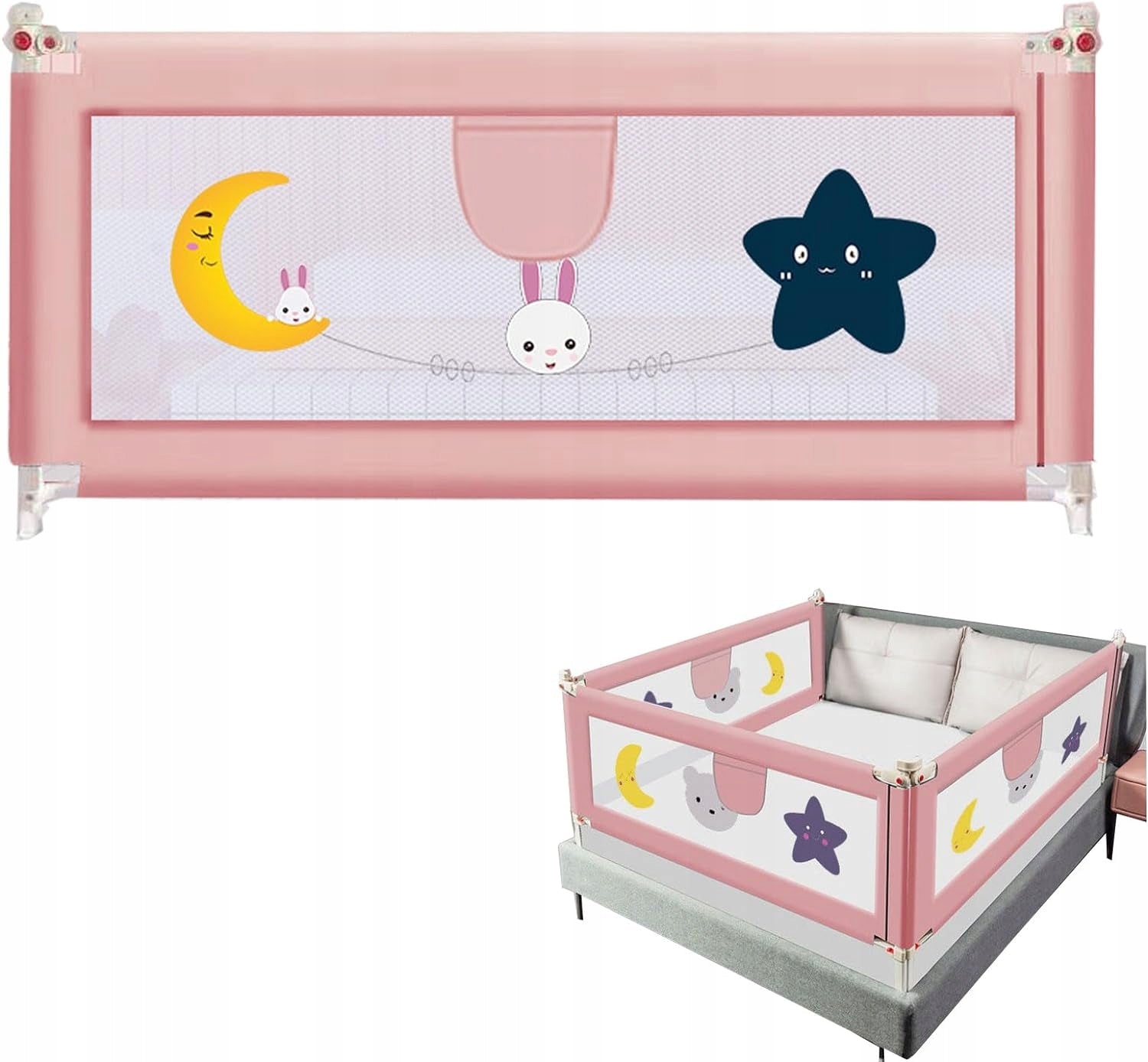 CHILDREN'S BED SAFETY BARRIER Protective Lock 160 180 200C Manufacturer code 6489648vb