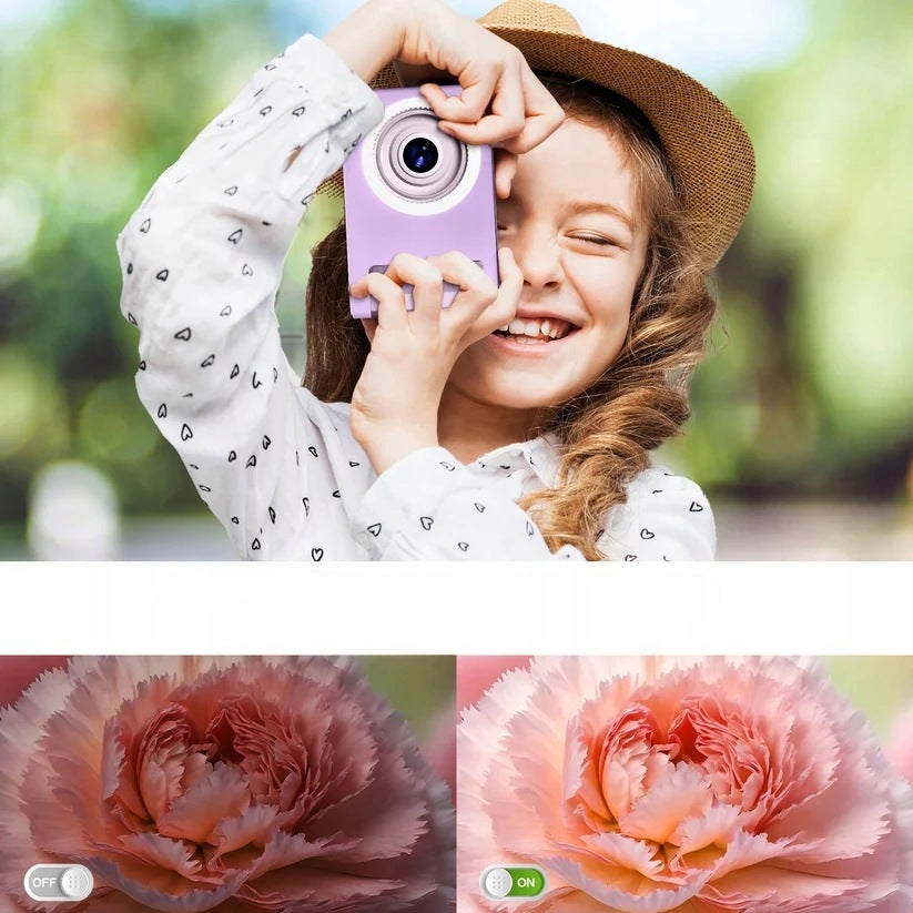CHILDREN'S CAMERA ARNSSIEN Y2 DIGITAL SELFIE LED CAMERA 1080P Packaging status original