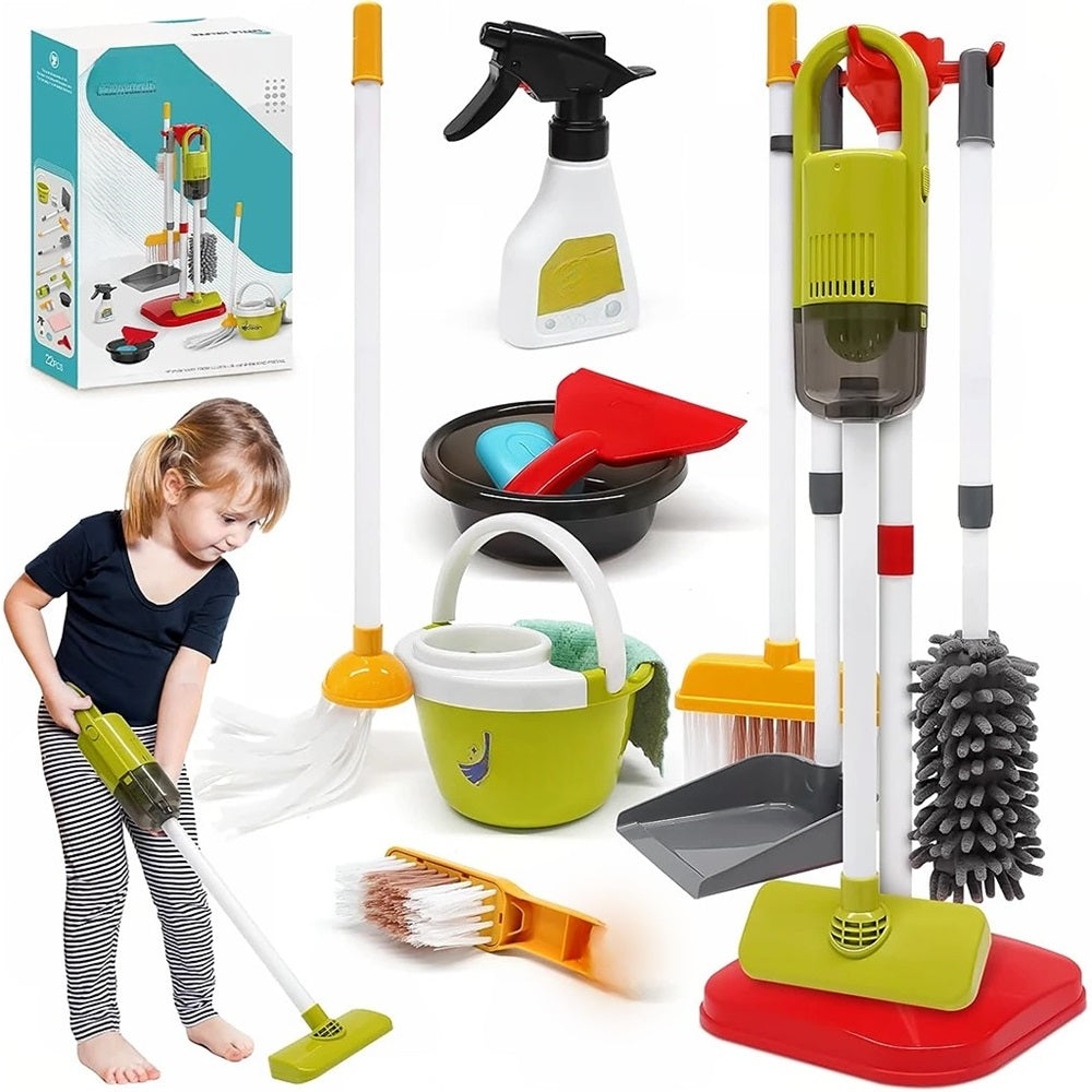 CHILDREN'S CLEANING SET ERGONOMIC FOR LITTLE HANDS WITHOUT SMELL Packaging status original