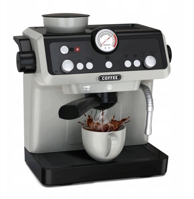 CHILDREN'S COFFEE MAKER OVERFLOW SET SMALL BARISTA SOUND LED AGD Manufacturer code 9336