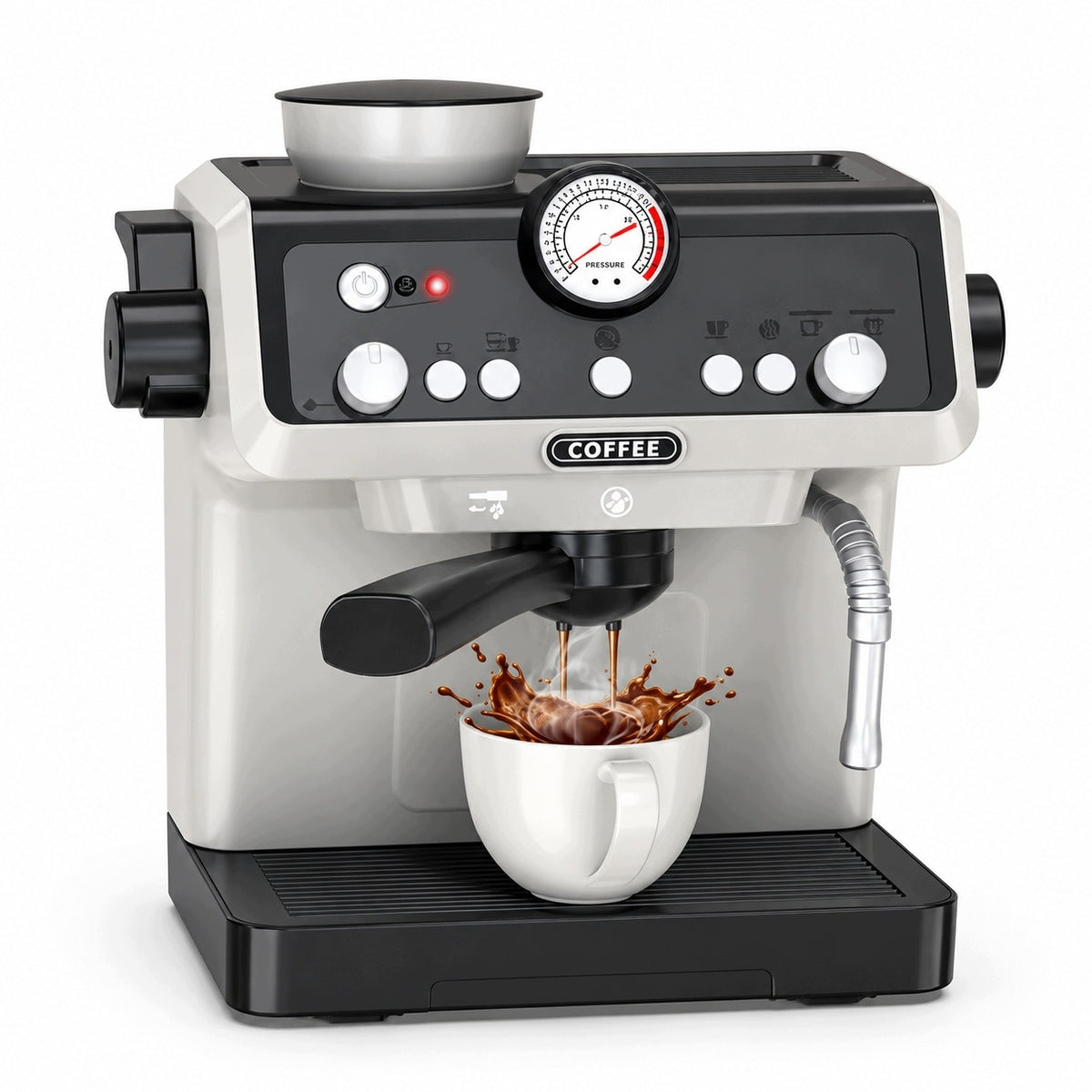 CHILDREN'S COFFEE MAKER OVERFLOW SET SMALL BARISTA SOUND LED AGD Packaging status original