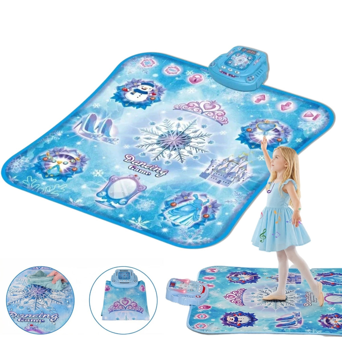 CHILDREN'S DANCE MAT LED BLUETOOTH MUSIC MAT 9 DIFFERENT LEVELS