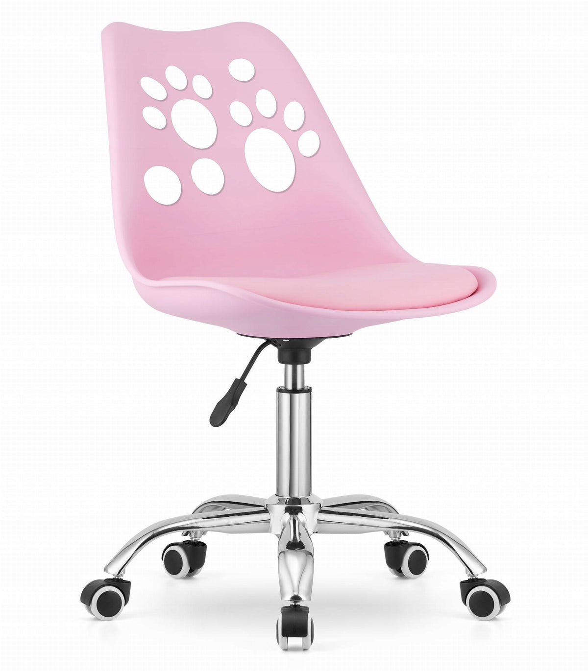 CHILDREN'S DESK SWIVEL CHAIR CHILDREN'S CHAIR Adjustable Pink CAT Packaging status original