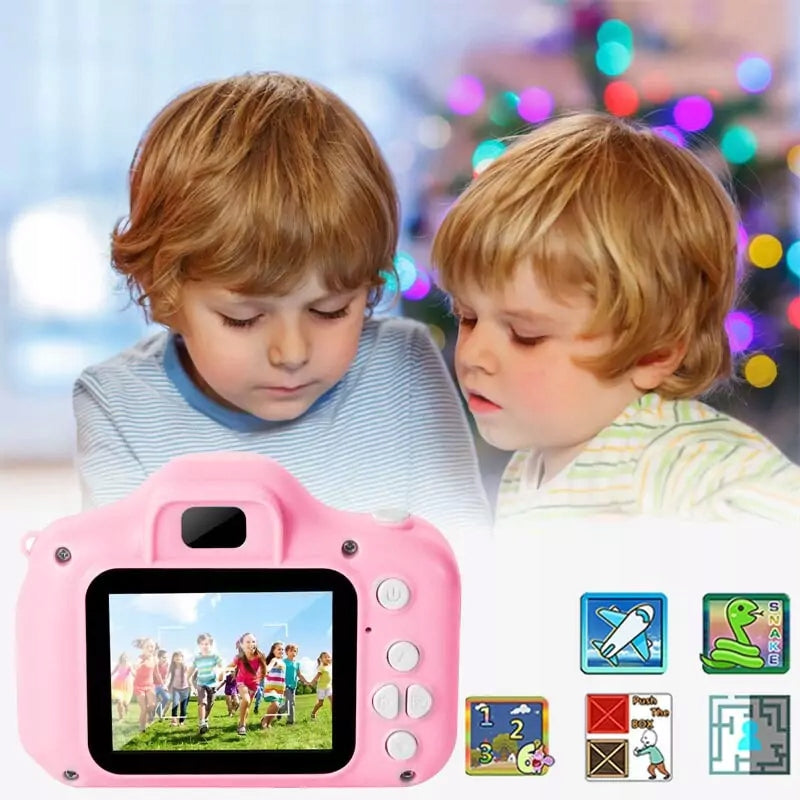 CHILDREN'S DIGITAL CAMERA FULL HD 1080p GAME CAMERA | BLUE XXL SET Brand no brand