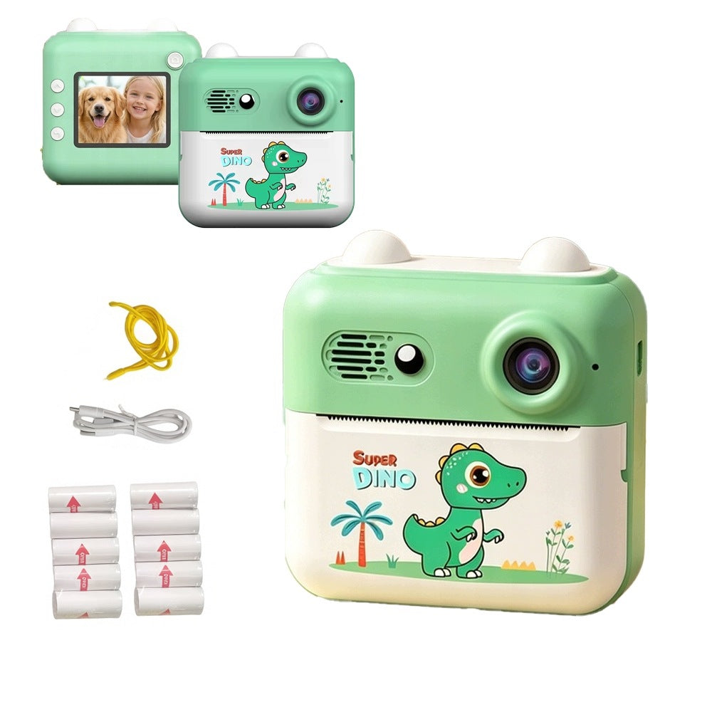 CHILDREN'S DIGITAL CAMERA INSTANT PRINT MINI PRINTER AND 11 ROLLS