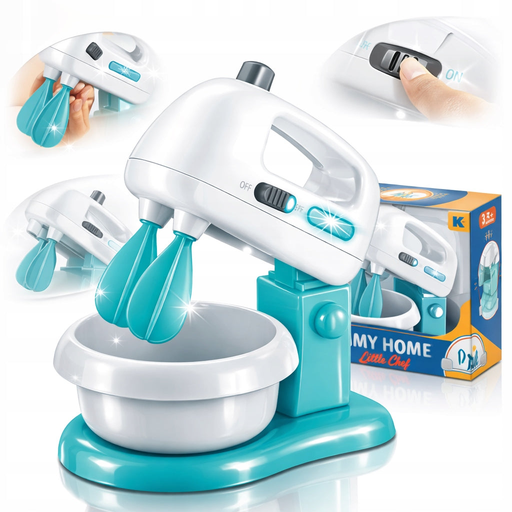 CHILDREN'S FOOD PROCESSOR DK Mixer Rotary Stirrers Bowl Light Sound Manufacturer code 3208B ZW