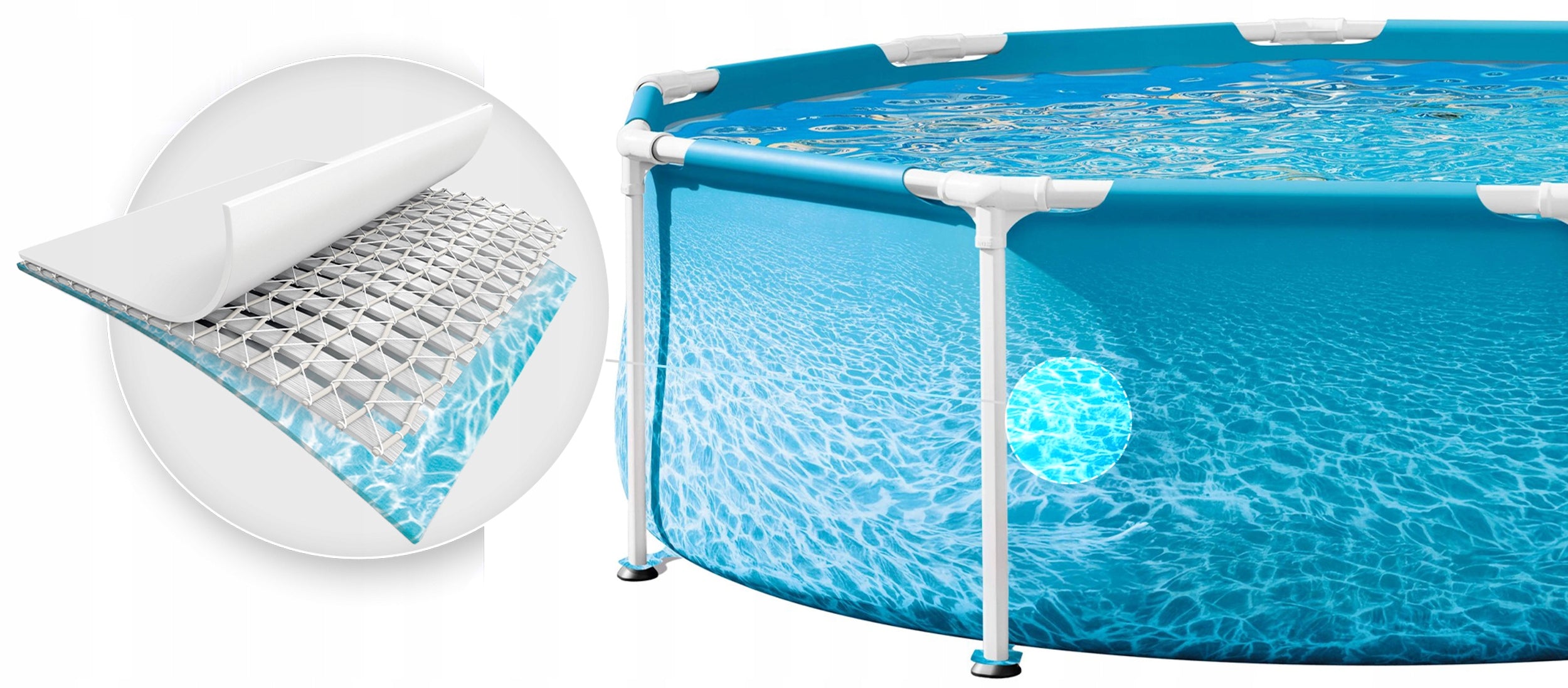 CHILDREN'S GARDEN POOL INTEX 28206ND 305x76cm MODEL 2026 Height 76 cm