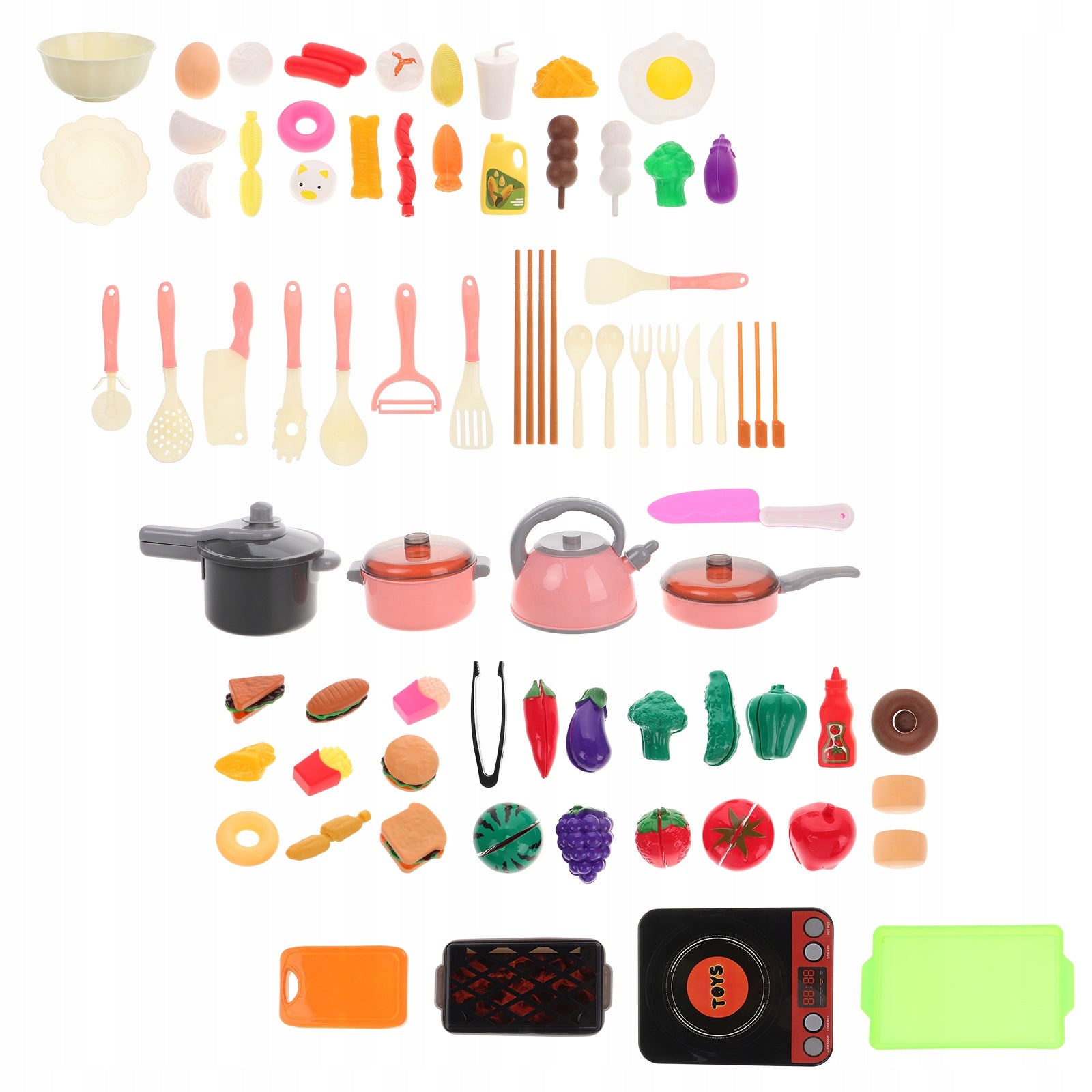 CHILDREN'S KITCHEN TOYS PLAY SET BAKING FOOD FOR CHILDREN Brand no brand