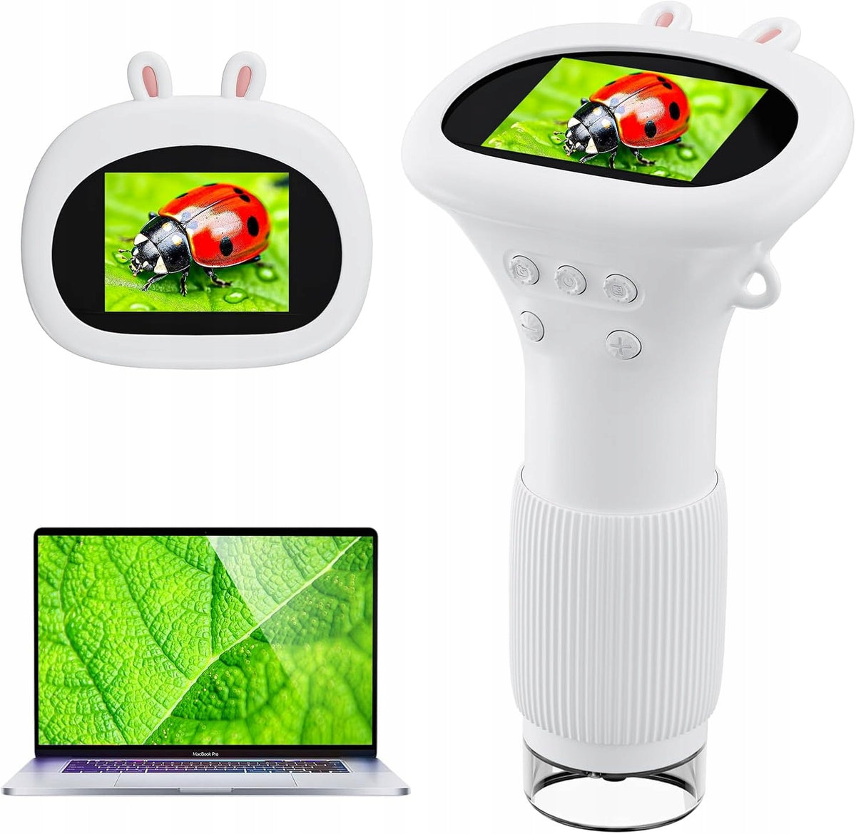 CHILDREN'S MICROSCOPE DIGITAL EDUCATIONAL SET LED TOY SUPER GIFT