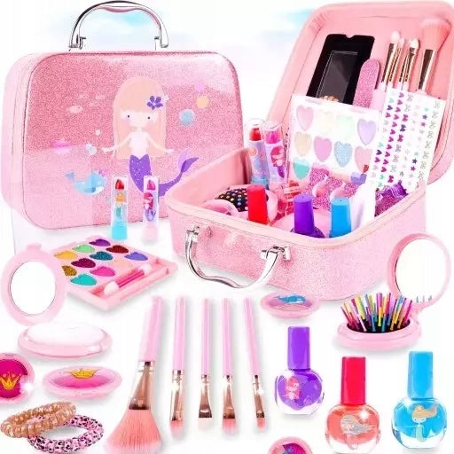 CHILDREN'S PAINTING SET CHEST CASKET MERMAID GIFT EASTER