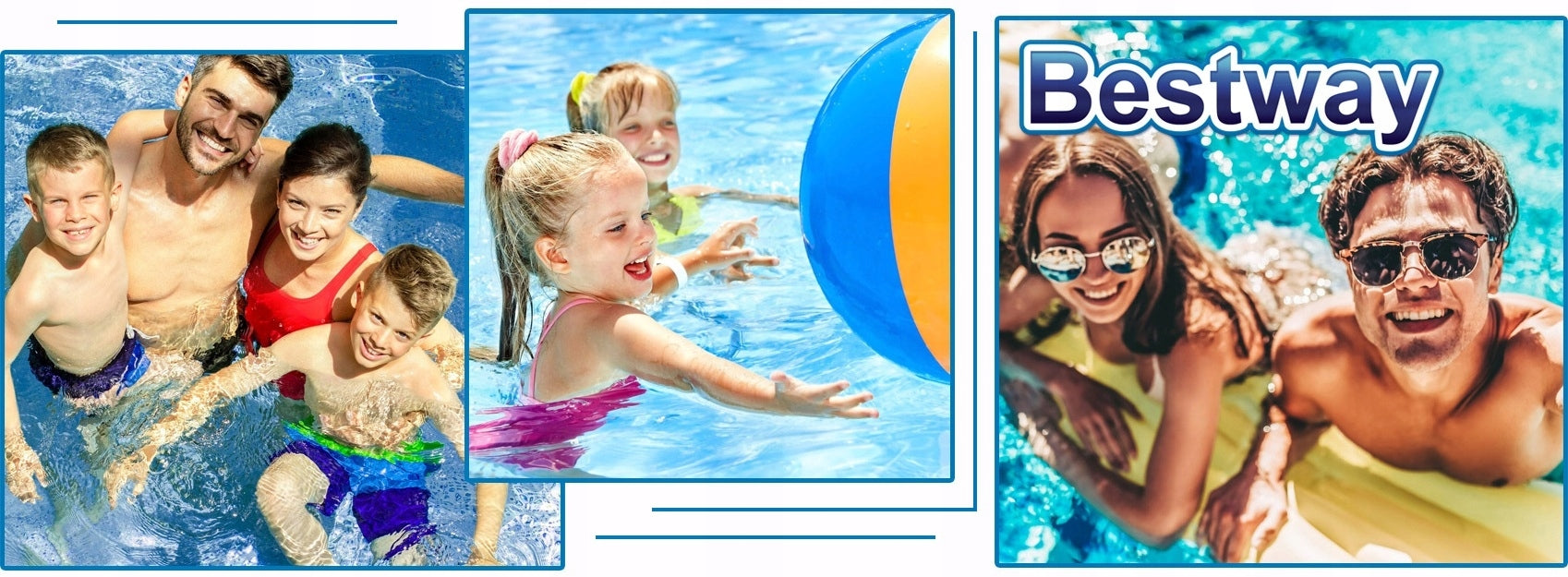 CHILDREN'S POOL INFLATABLE GARDEN SHOWER TRAY 305 x 183 x 56 cm BESTWAY FUN EAN (GTIN) 6912645372883