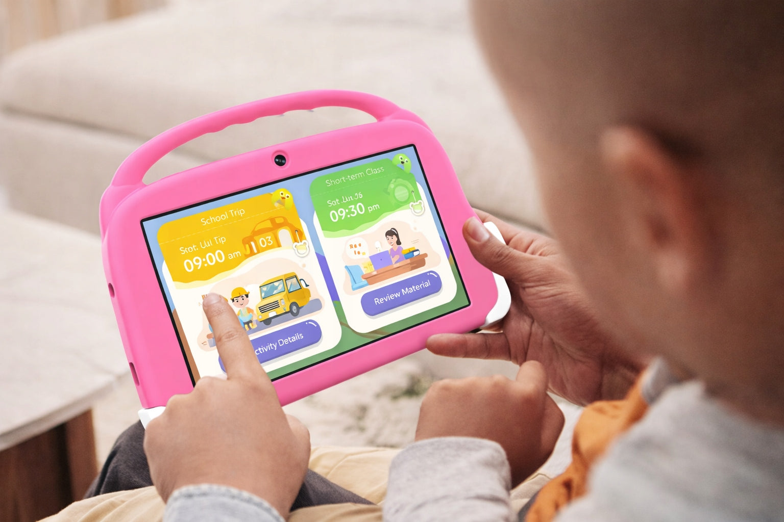 CHILDREN'S TABLET 8" 4G LTE 4/64GB WiFi GPS CASE EDUCATIONAL GIFT SET Manufacturer code 79-069#