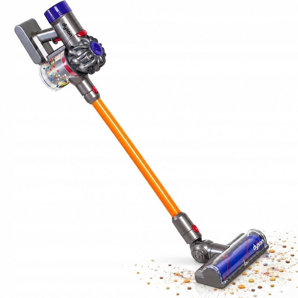 CHILDREN'S VACUUM CLEANER CASDON DYSON TOY FOR CHILDREN PURPLE 71CM PLASTIC