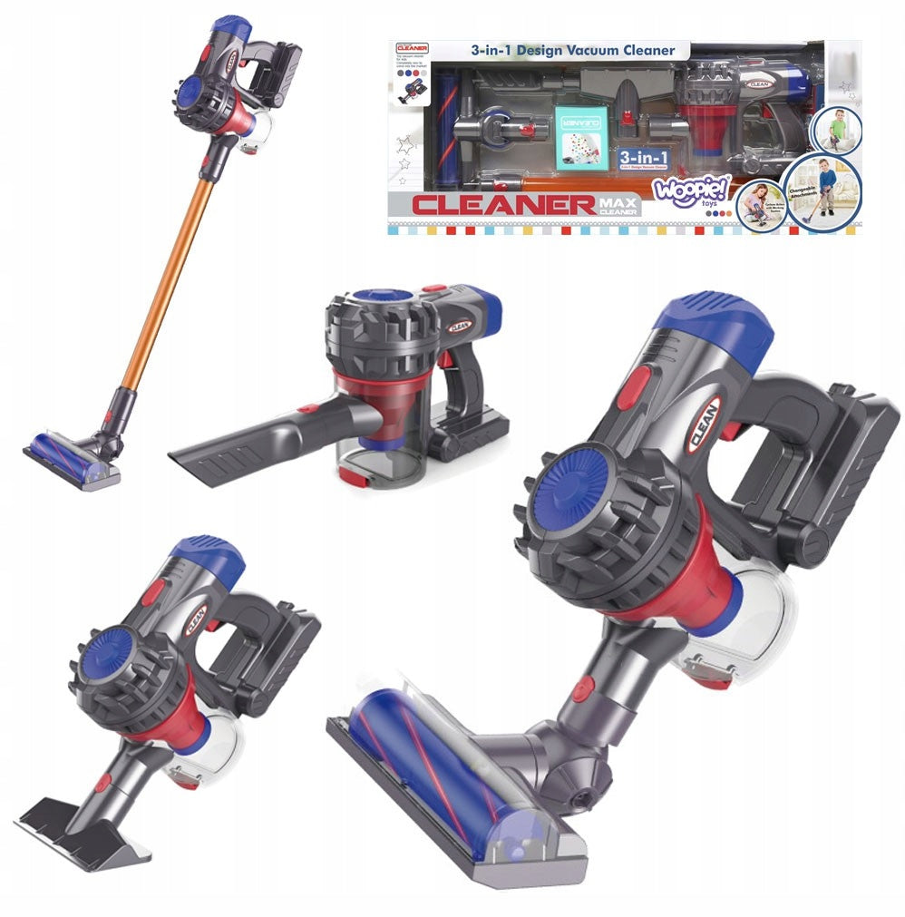 CHILDREN'S VACUUM CLEANER INTERACTIVE EDUCATIONAL VERTICAL SUCTION FUNCTION SOUNDS