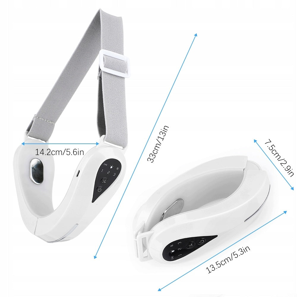 CHIN FACE MASSAGER LIFTING VIBRATION CHARGING USB LED Brand no brand