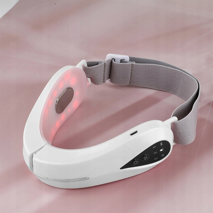 CHIN FACE MASSAGER LIFTING VIBRATION CHARGING USB LED Product weight with unit packaging 0.364 kg
