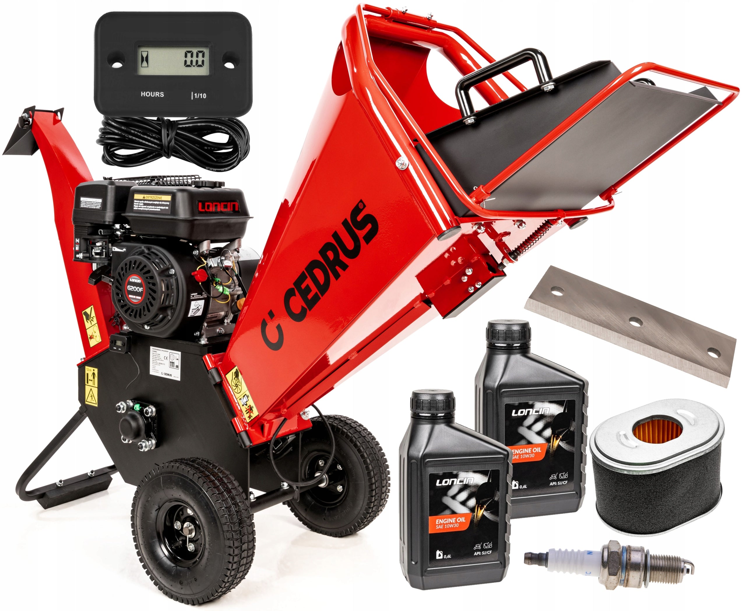 CHIPPER CEDRUS RB02 LONCIN G200F 6,5KM 196CC