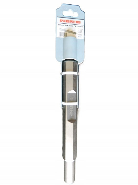 CHISEL BEATER GROUND HAMMER 16,5MM HEX 28MM-WERHE