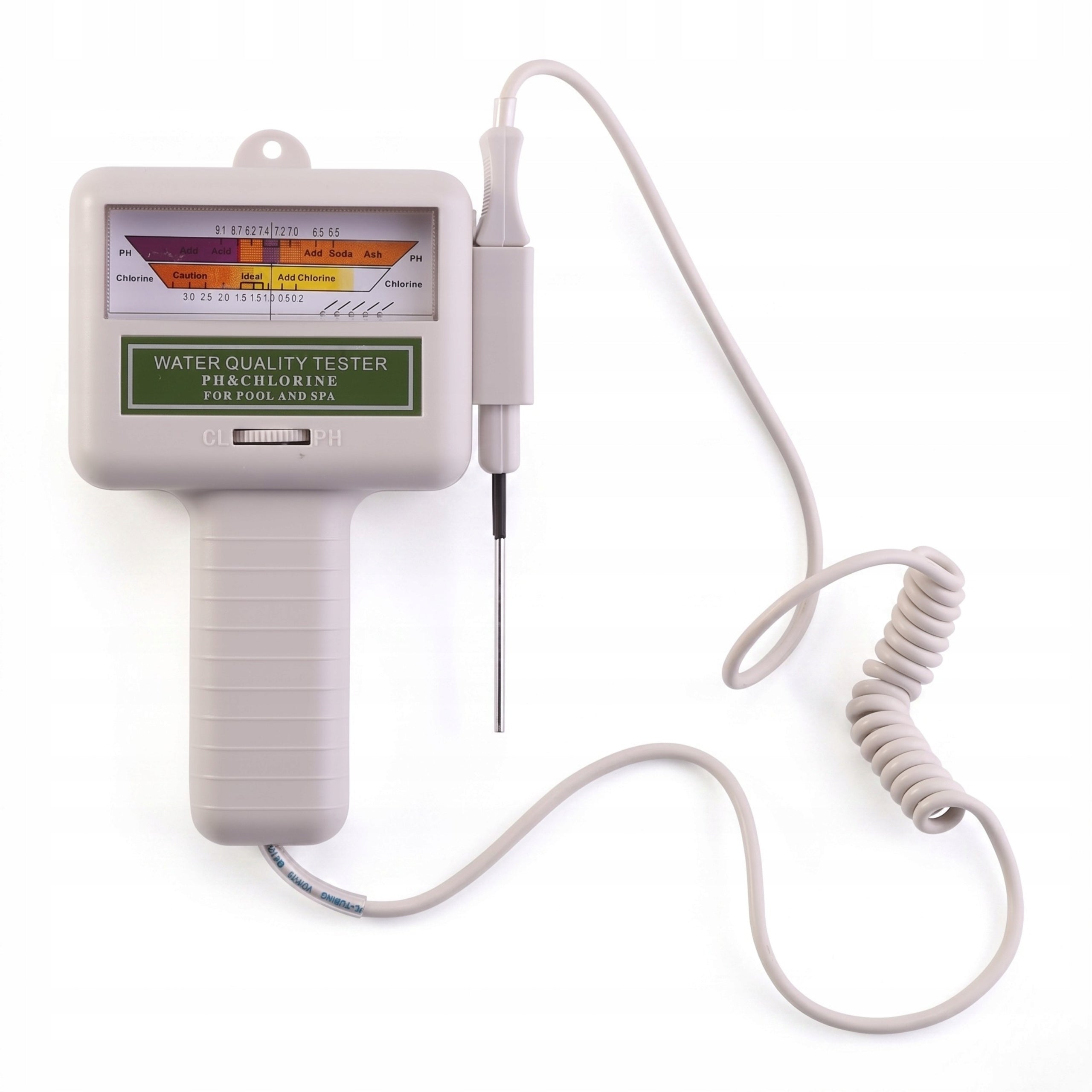 CHLORINE METER AND pH FOR POOL JACUZZI WATER TESTER 2 in 1 CALIBRATION STRIPS Brand Aptel