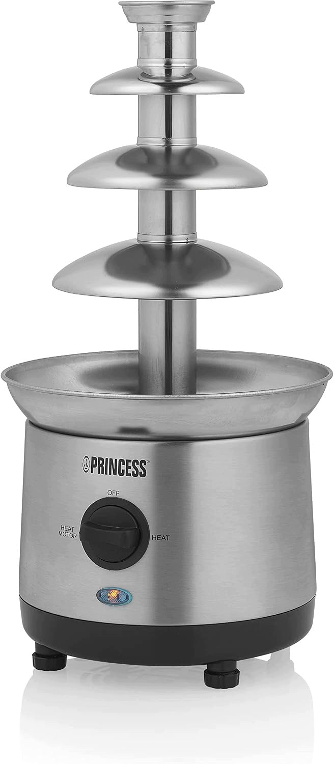 CHOCOLATE FOUNTAIN XXL FOUR LEVELS FOR PARTIES LIQUID CHOCOLATE Packaging status original