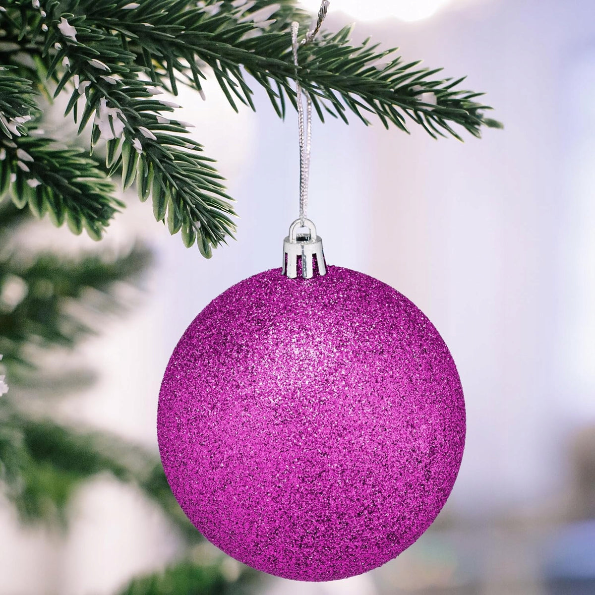 CHRISTMAS BALLS 110 PCS PURPLE RELAXDAYS Manufacturer code 10044034