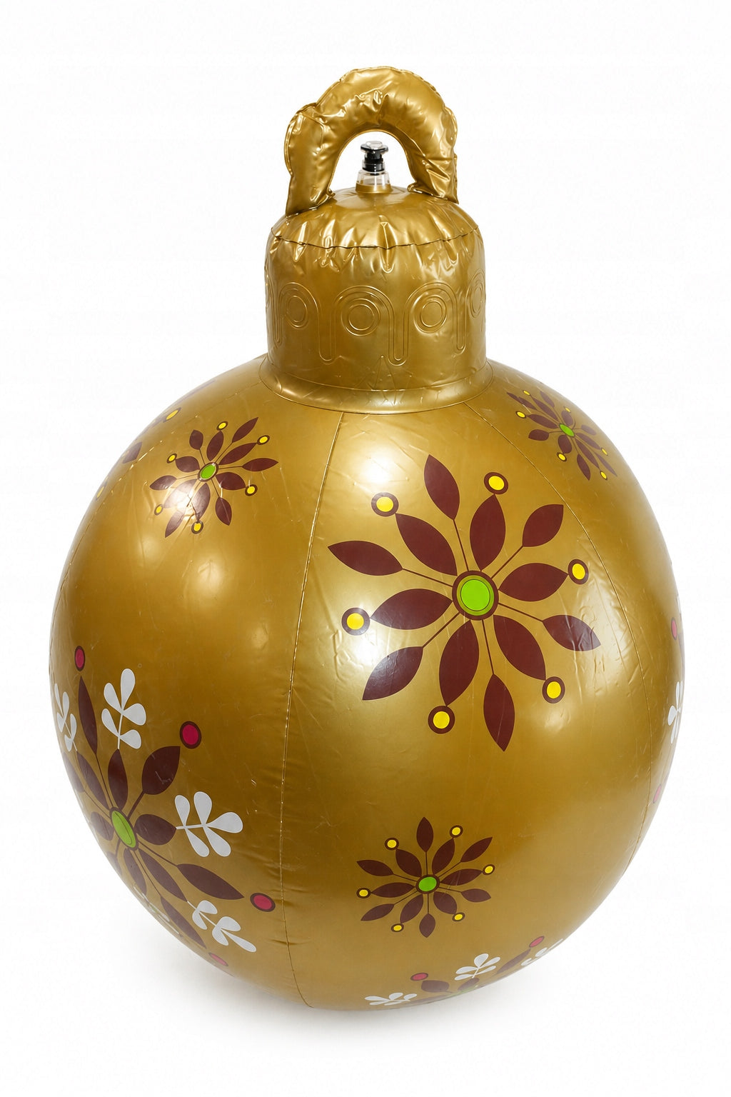 CHRISTMAS BAUBLE INFLATABLE Giant Decoration XXL 85 cm Width 65 cm Packaging status original