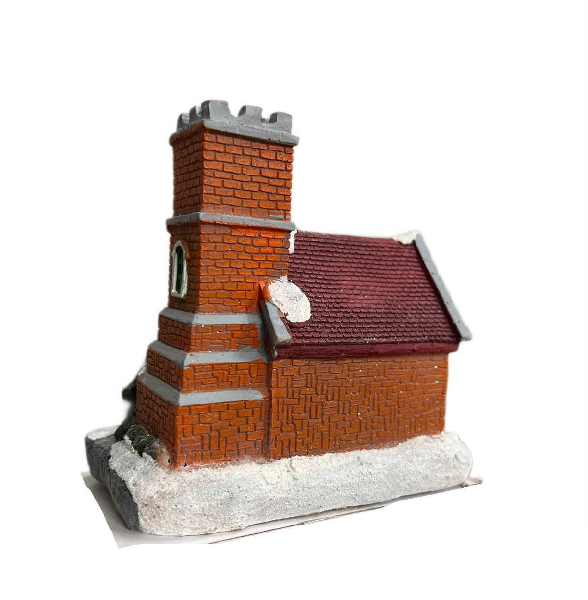 CHRISTMAS DECORATION COTTAGE WITH LED LIGHTS FOR CHRISTMAS BATTERIES Packaging status original