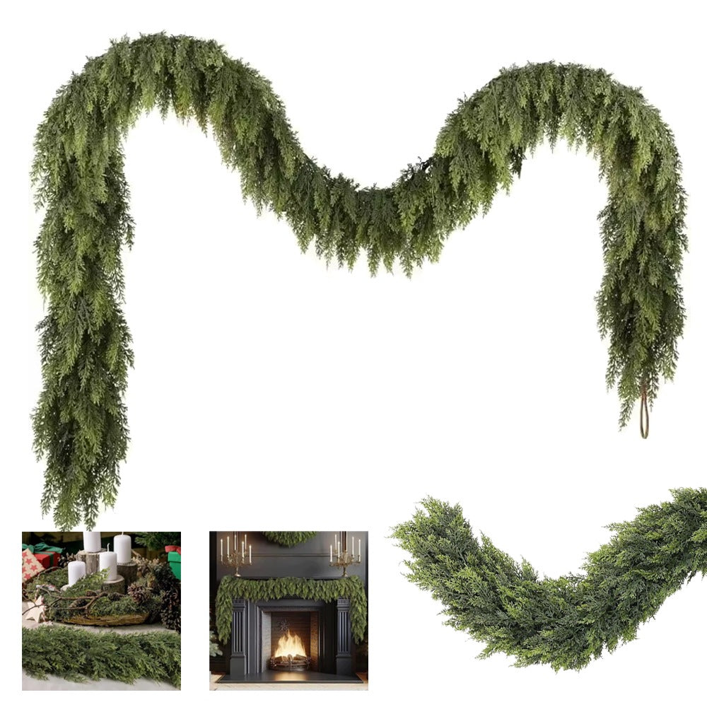 CHRISTMAS GARLAND, ARTIFICIAL ADVENT GARLAND, ARTIFICIAL GARLAND