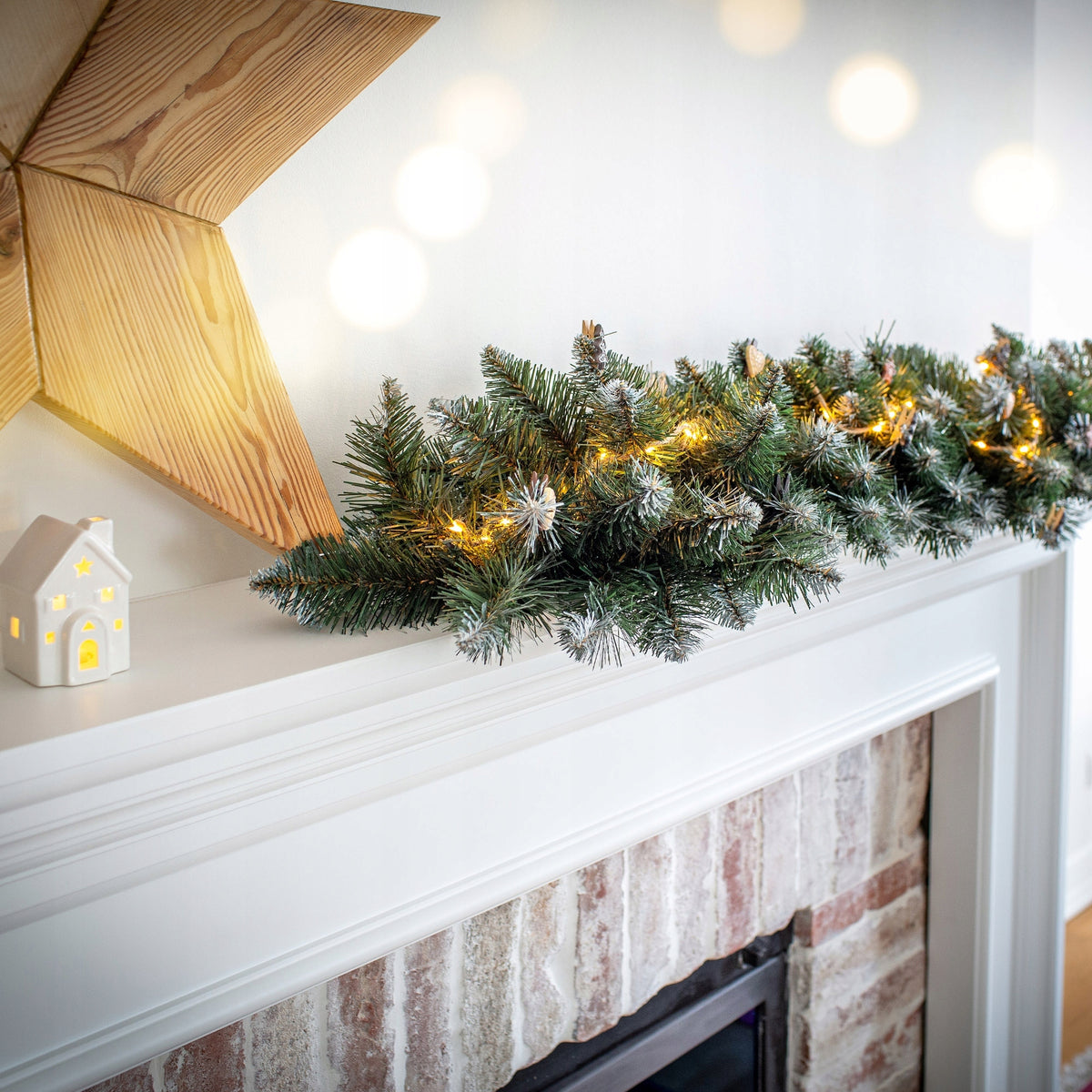 CHRISTMAS GARLAND CHRISTMAS TREE ARTIFICIAL DENSE CHAIN CONES PREMIUM 115 cm Manufacturer code K5568