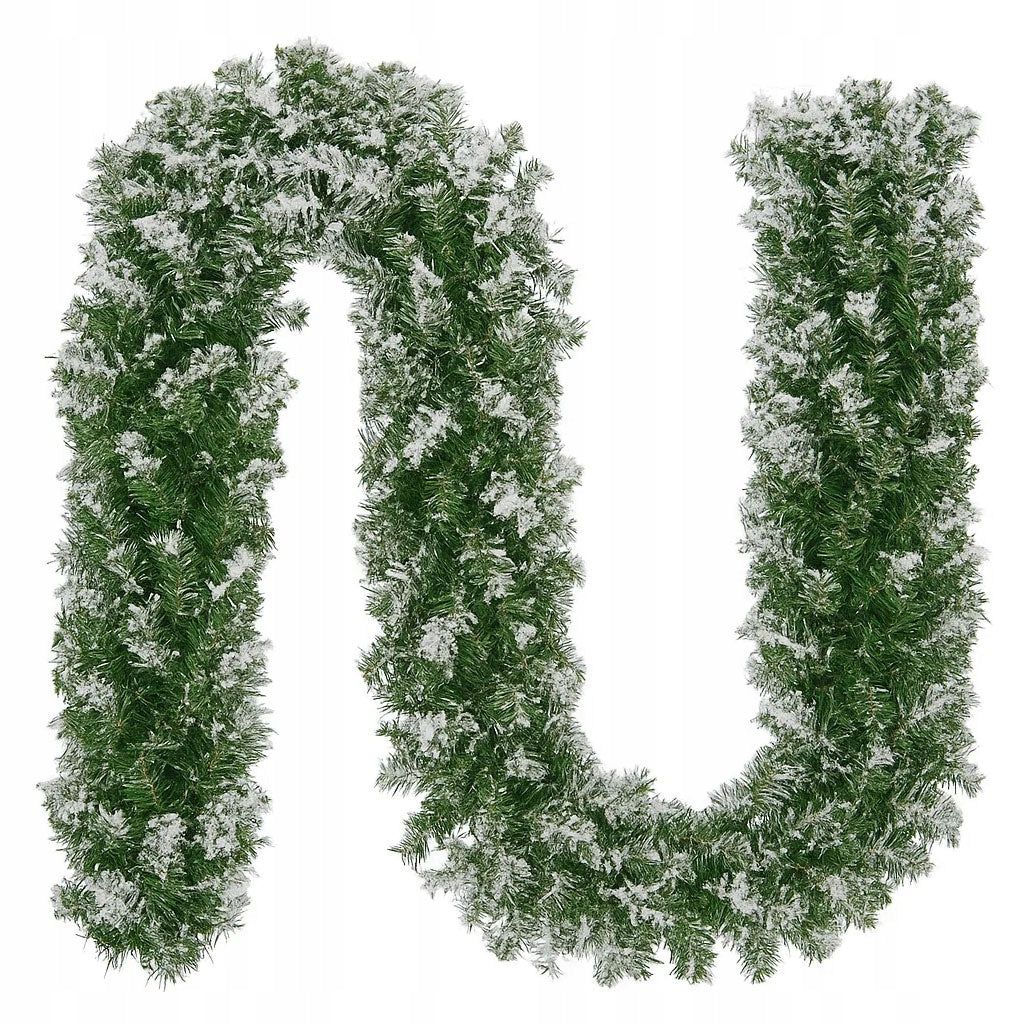 CHRISTMAS GARLAND CHRISTMAS TREE ARTIFICIAL SNOW CHAIN GREEN DENSE 300CM Packaging status original