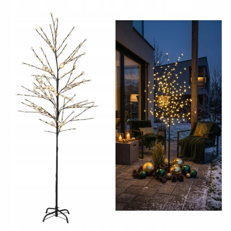 CHRISTMAS GLOWING CHERRY TREE MAGICHOME 192 LED 230V 1,8M