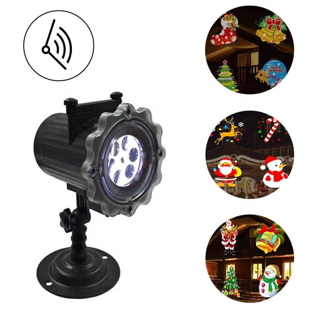 CHRISTMAS LED PROJECTOR 16 THEMES 7W PROJECTOR FOR HOME WATERPROOF Halloween Brand no brand