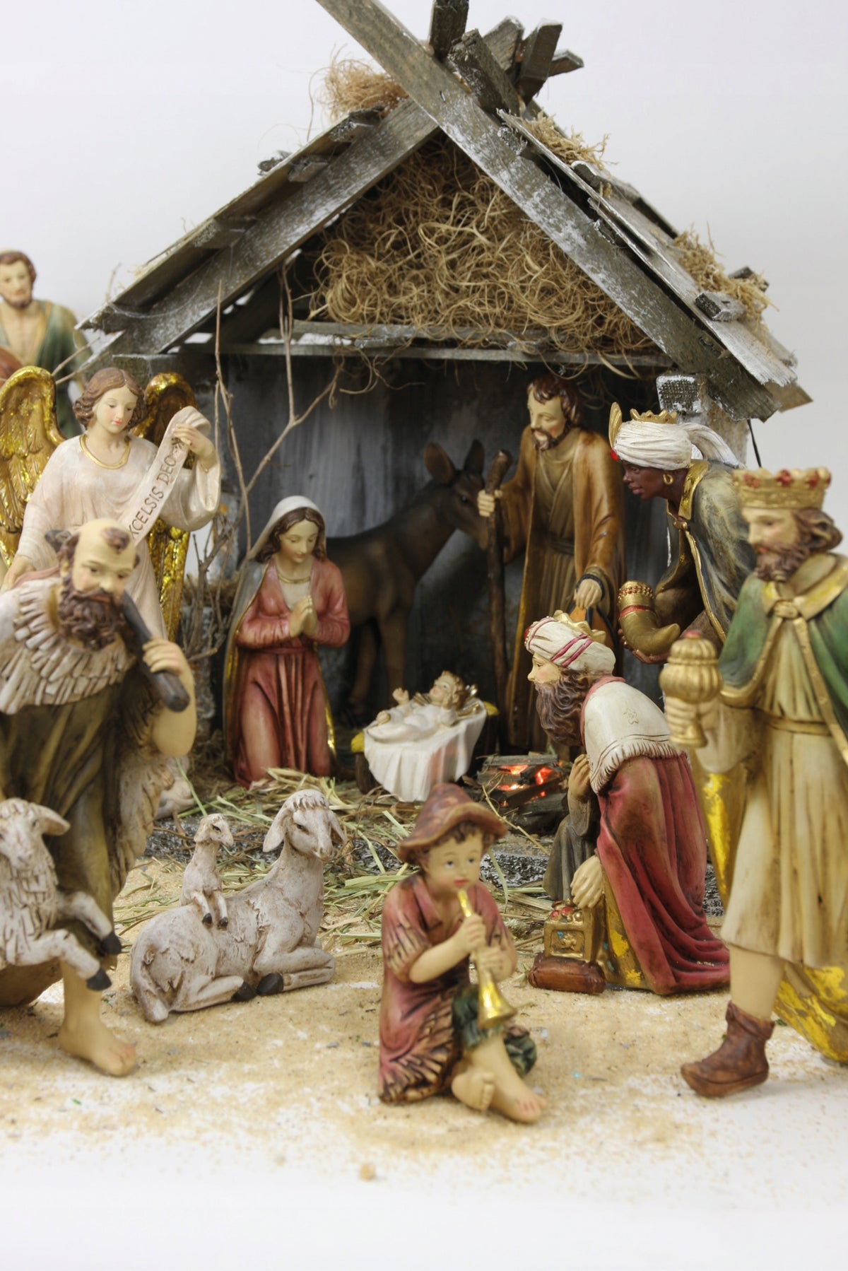 CHRISTMAS NATIVITY SCENE FIGURINE SET - MAX. 10CM HIGH *BESTSELLER* Manufacturer code K171