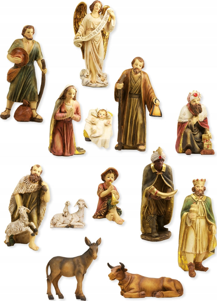 CHRISTMAS NATIVITY SCENE FIGURINE SET - MAX. 10CM HIGH *BESTSELLER*