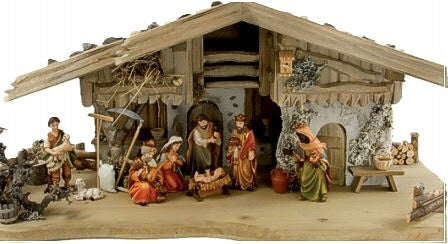 CHRISTMAS NATIVITY SCENE FIGURINES CHRISTMAS DECORATION FIGURES 11 PCS TO 7 CM Manufacturer code K181