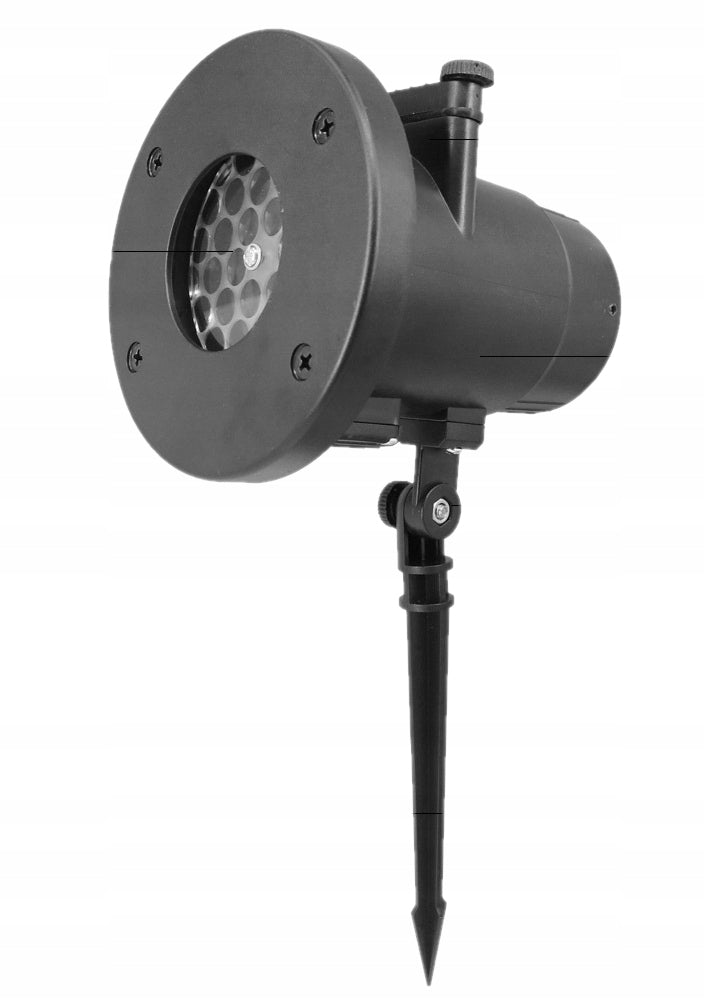 CHRISTMAS PROJECTOR LED 48 DESIGNS SNOW LASER SPOTLIGHT FOR HOME PROJECTOR Manufacturer code PK-4683