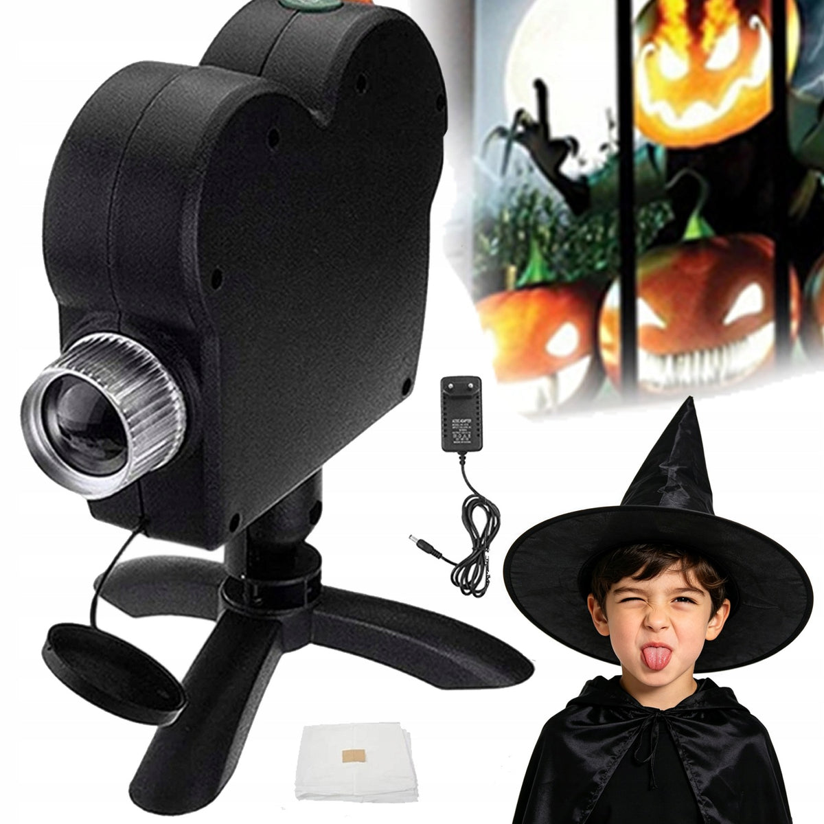 CHRISTMAS PROJECTOR WITH 6 THEMES FOR CHRISTMAS AND HALLOWEEN HOME