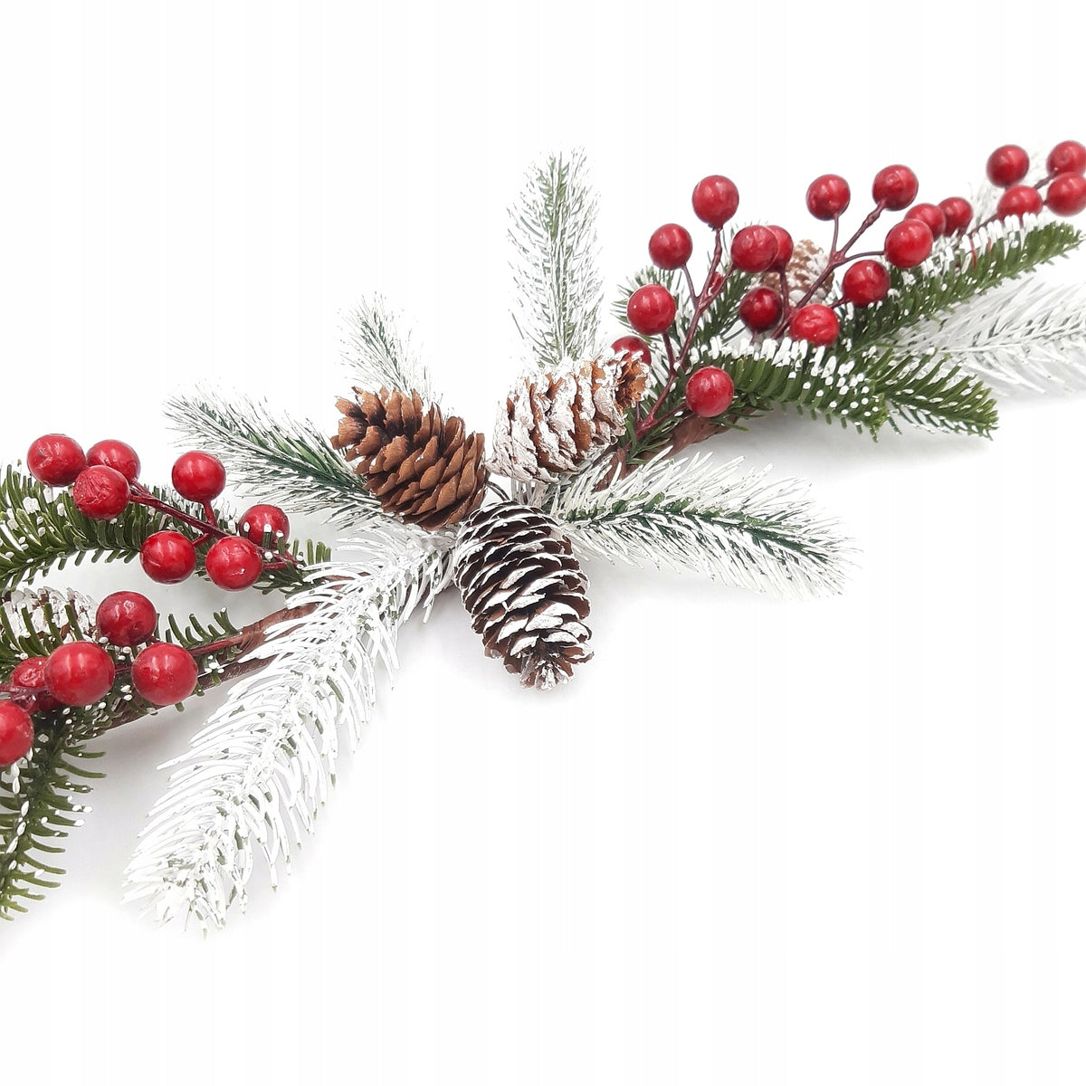 CHRISTMAS REED GARLAND 60 cm Manufacturer code dekoracja z jarzębiną na drzwi okno stół
