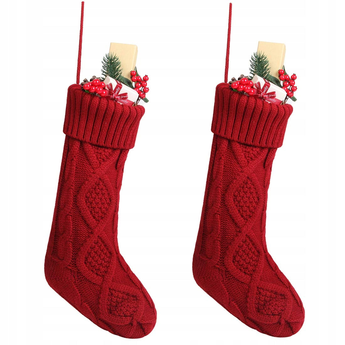 CHRISTMAS SOCK for fireplace XXL 2pcs