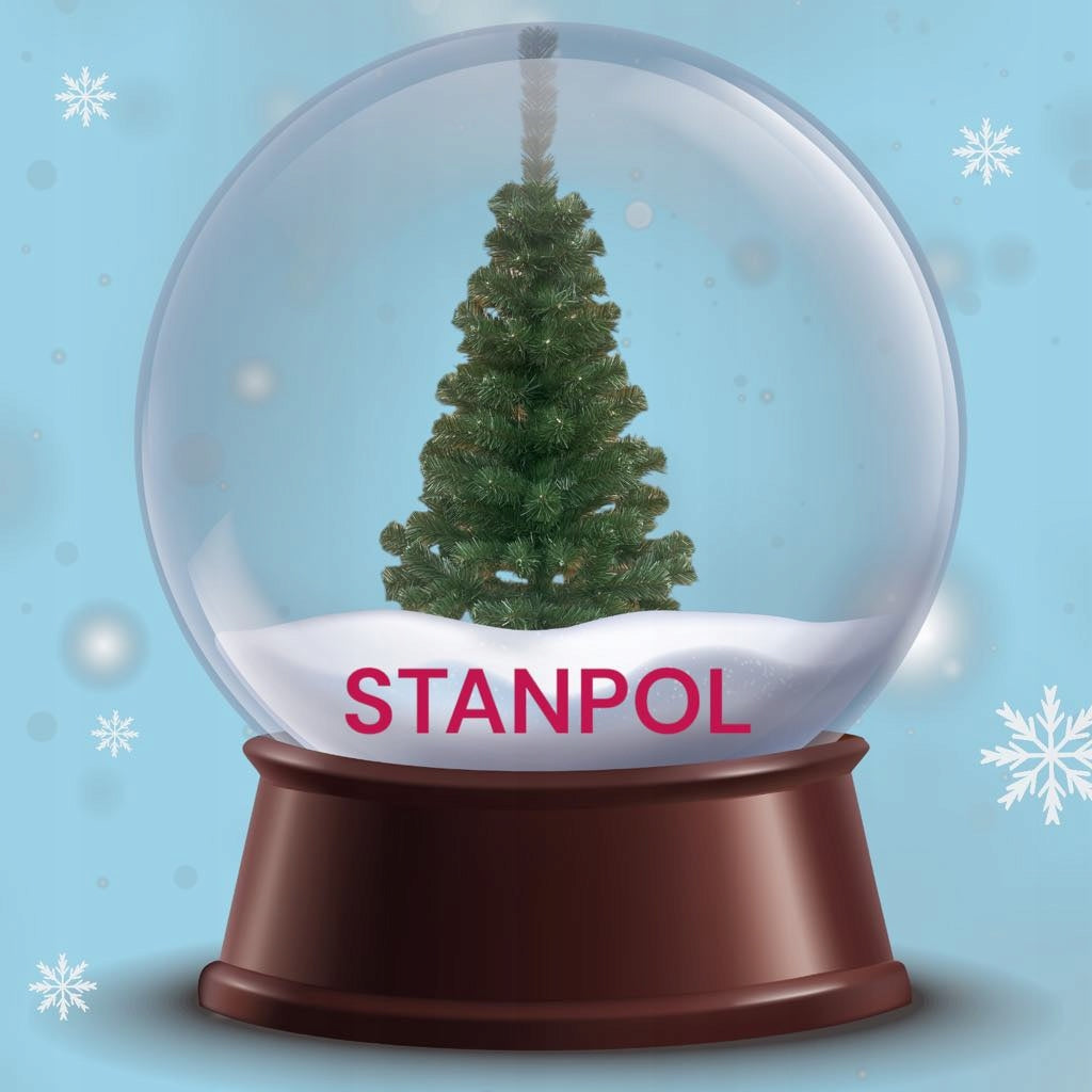 CHRISTMAS TREE 140 150 BU WHITE GREEN PINE SPRUCE FIR ARTIFICIAL STANPOL Manufacturer code 9907