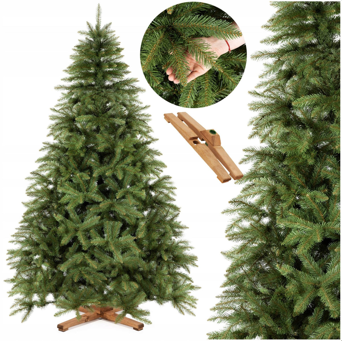 CHRISTMAS TREE ARTIFICIAL CAUCASIAN SPRUCE ROYAL TREES PREMIUM LUX 240cm DENSE BEAUTY