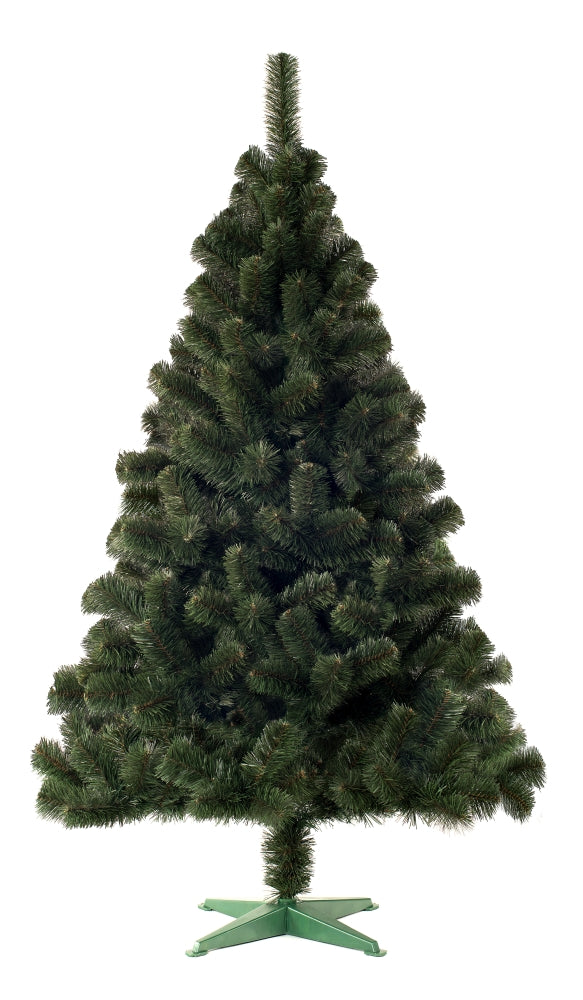 CHRISTMAS TREE ARTIFICIAL GREEN FIR DENSE LUX 120 cm DENSE + stand Manufacturer code Choinka zielona naturalna 120cm ze stojakiem