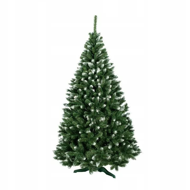 CHRISTMAS TREE ARTIFICIAL SPRUCE PAINTED 220CM +STAND ARTIFICIAL TREE LIKE FROM A FAIRY TALE