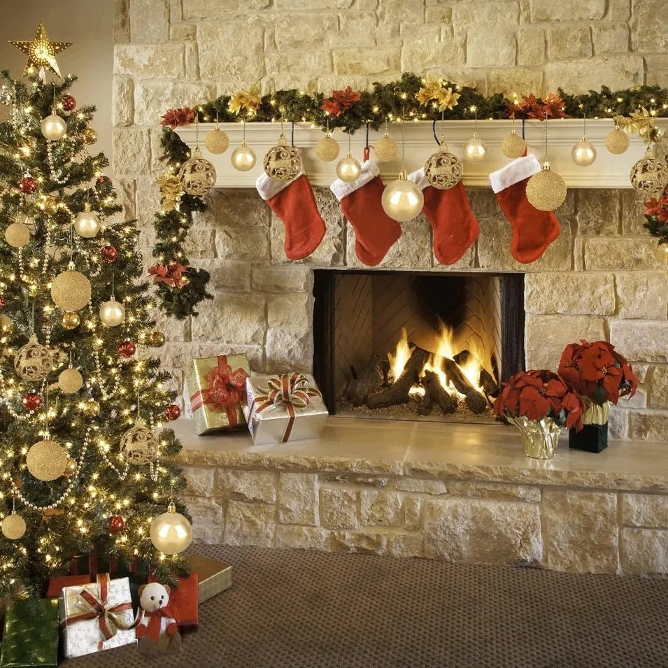 CHRISTMAS TREE BAUBLES SET XXL GOLD SET 100 pcs Manufacturer code Red100