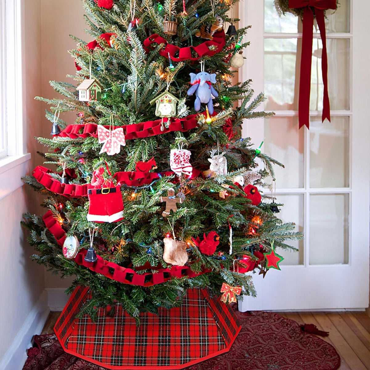 CHRISTMAS TREE COVER FOLDING FOR STAND BASKET PLANTER GRILLE Manufacturer code YH0008