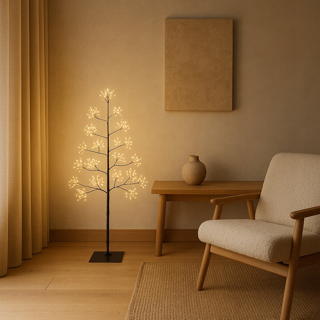 CHRISTMAS TREE LED 125cm CHRISTMAS DECORATION -CHRISTMAS TREE LIGHTS Manufacturer code FOCLA_Choinka LED